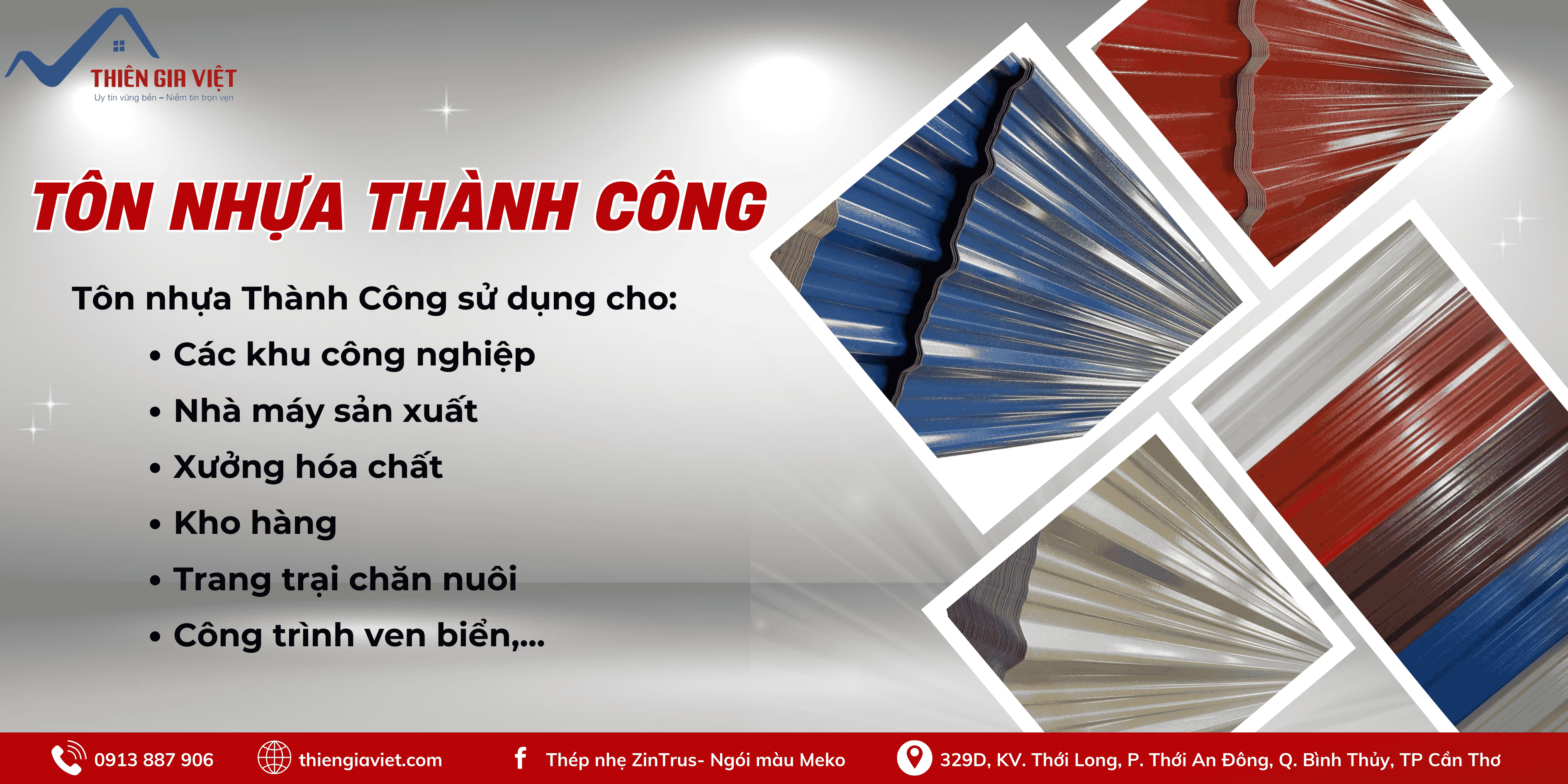Tôn nhựa Thành Công